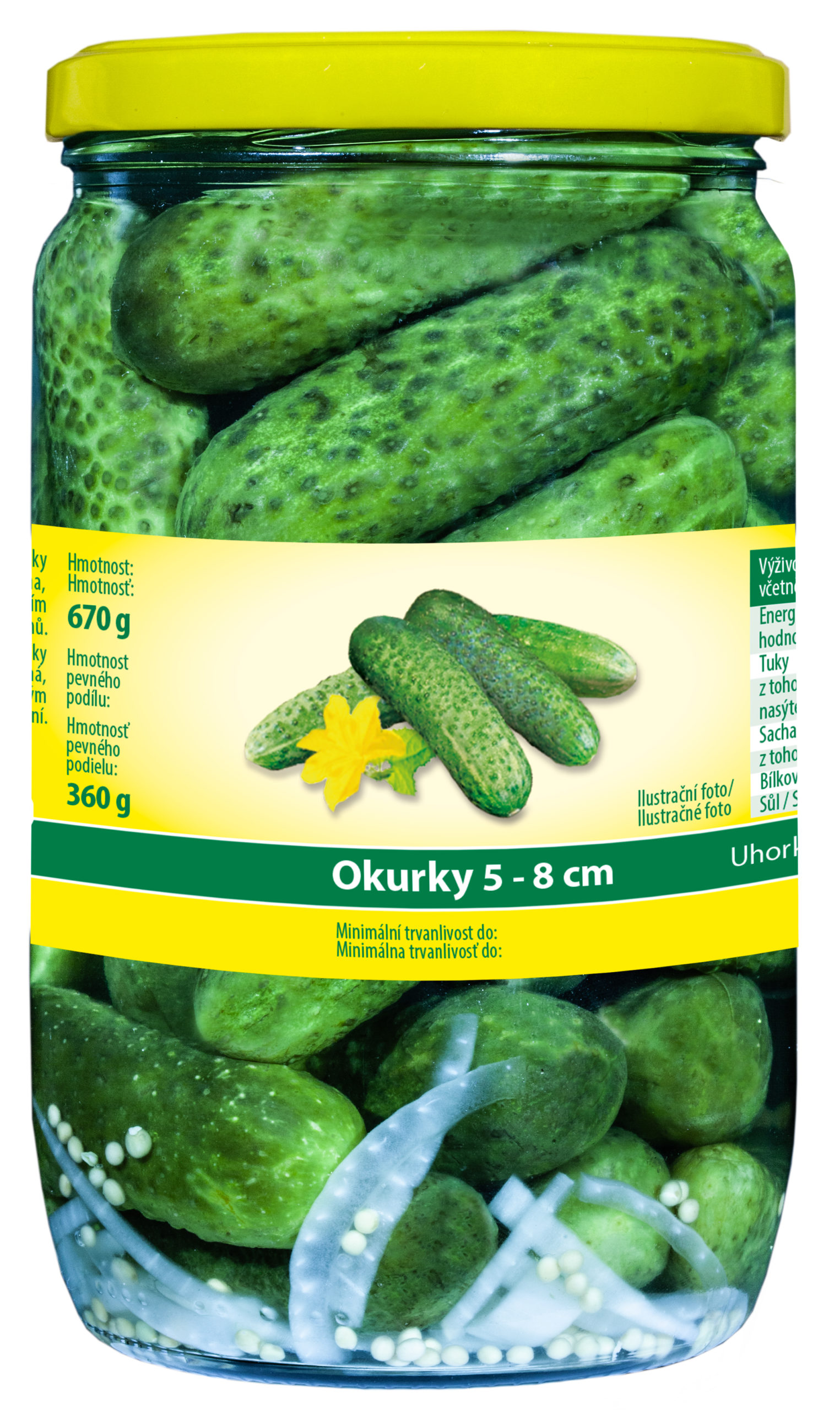 Gherkins 5-8 cm