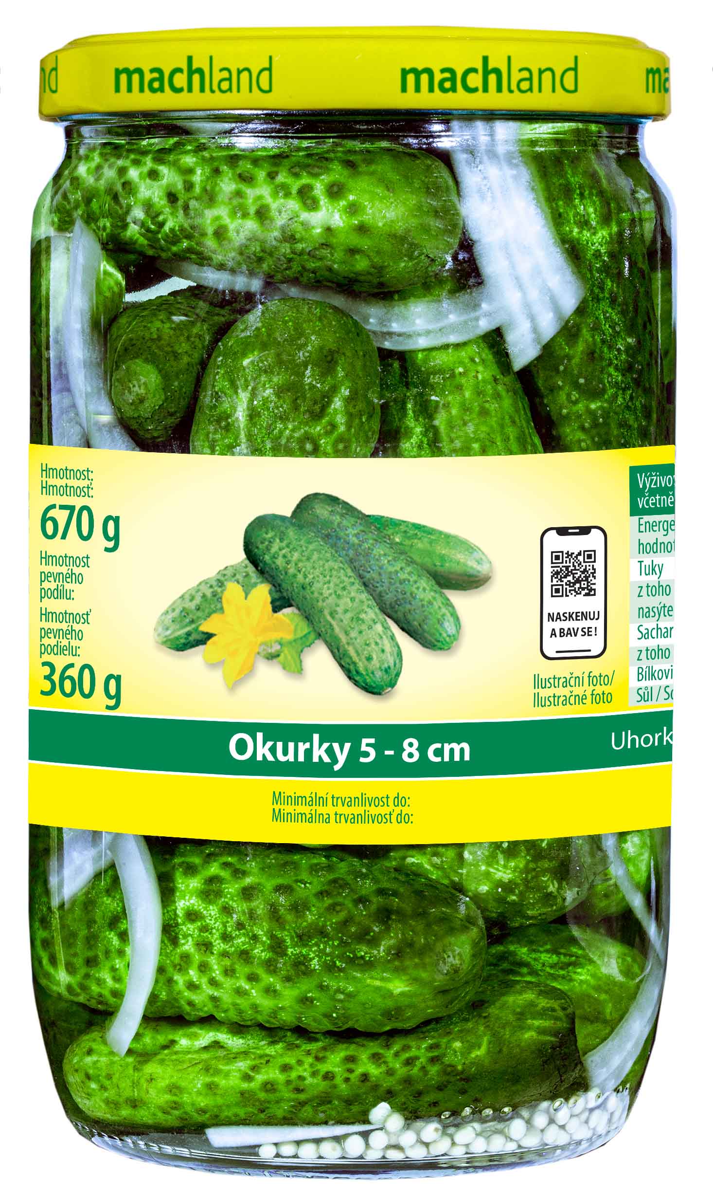 Gherkins 5-8 cm