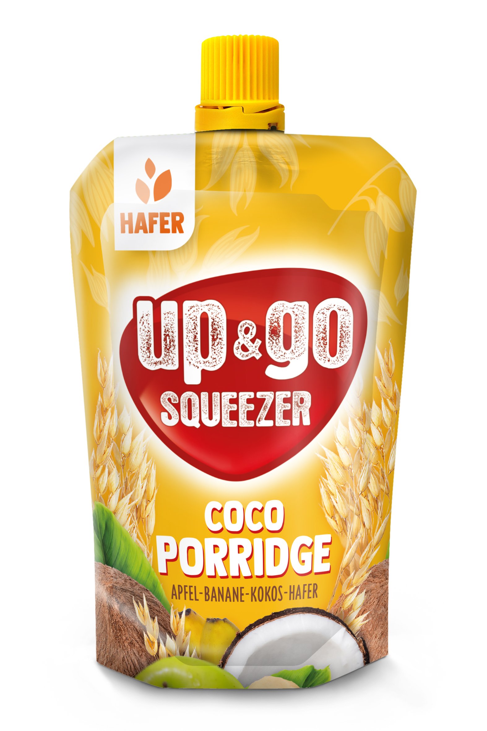 Up&go PORRIDGE COCO jablko/banán/kokos/oves