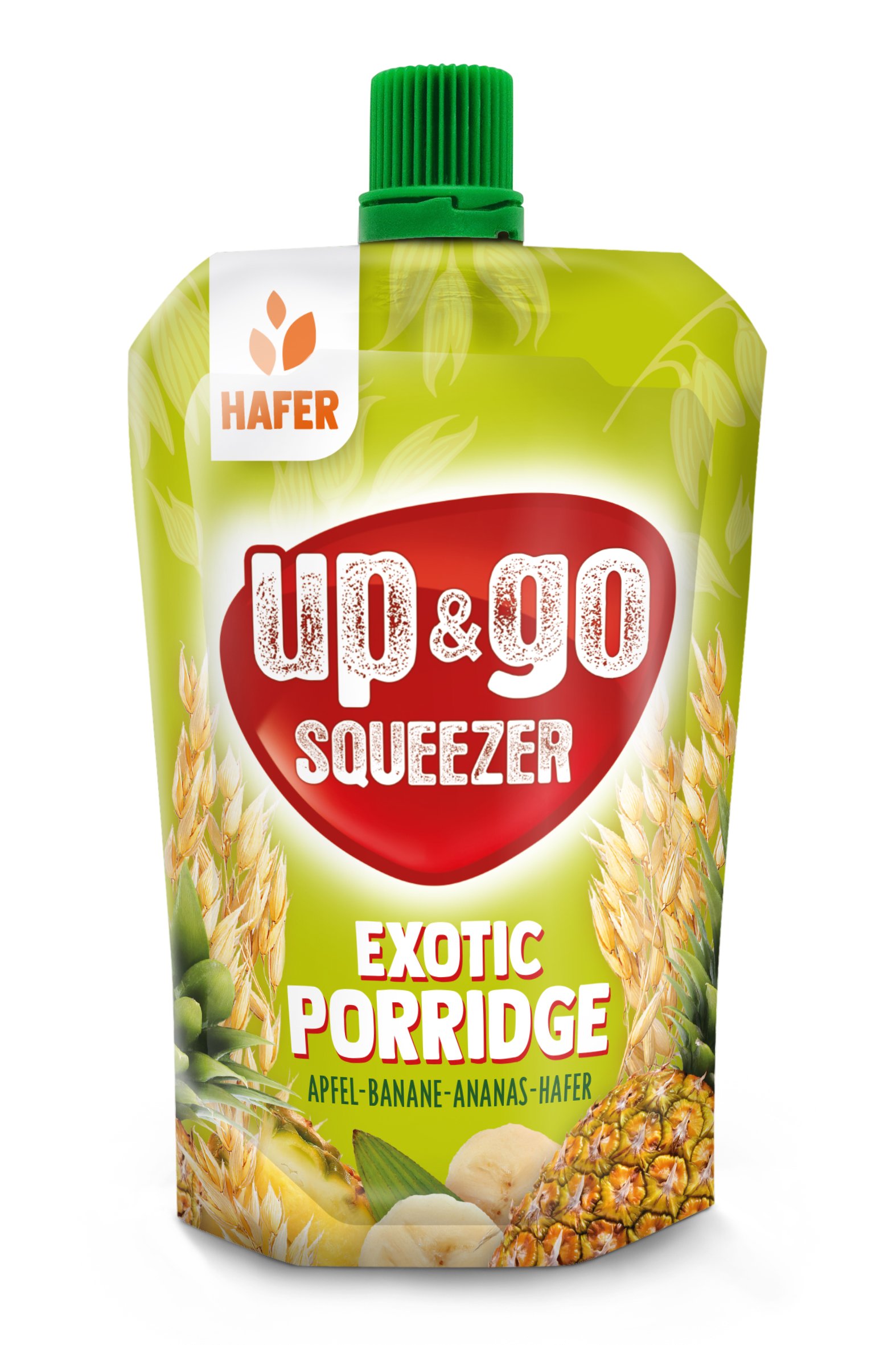 Up&go PORRIDGE EXOTIC jablko/banán/ananas/oves
